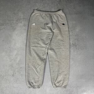 Adidas NFL Patriots Sweatpants Grey Fleece Joggers - Size: X Large